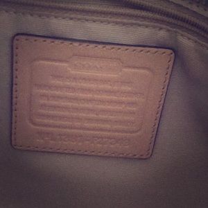 Coach bag I love the green color